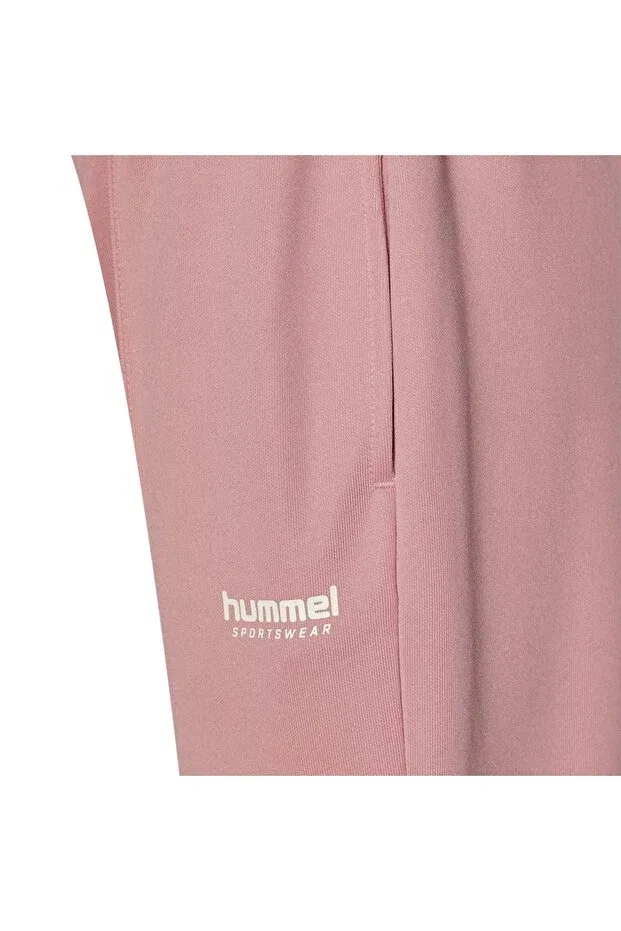 Детские спортивные штаны для девочек с принтом Clema Hummel, Pink — фото 4