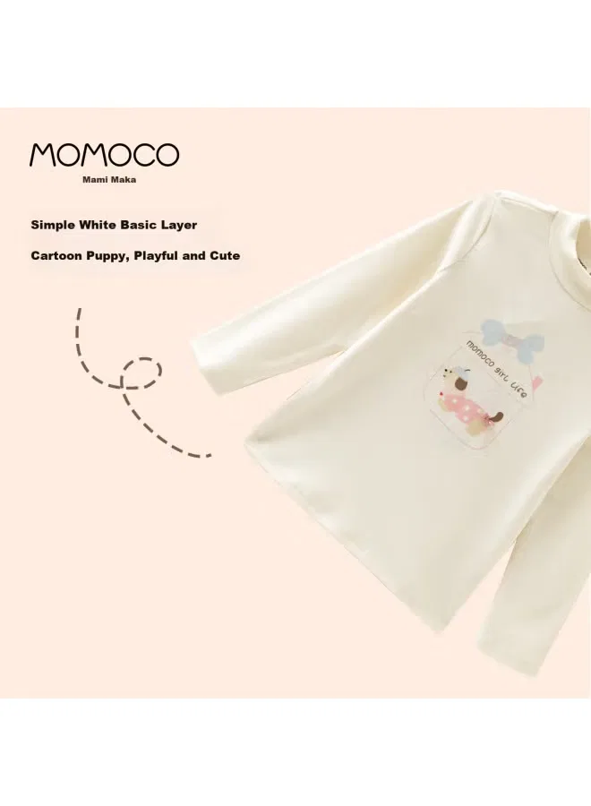 Лонгслив с длинным рукавом Momoco, бежевый