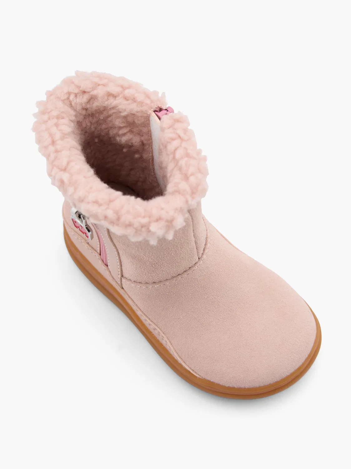 Детские зимние ботинки MABEL elefanten, цвет Rose Gold — фото 2