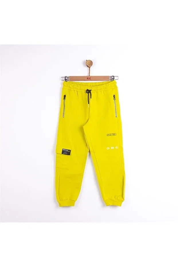 Детские спортивные штаны для мальчиков хлопковые Nk, Yellow