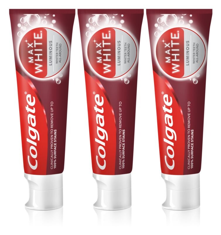 

Зубная паста для эффекта белоснежных зубов Colgate Max White Luminous