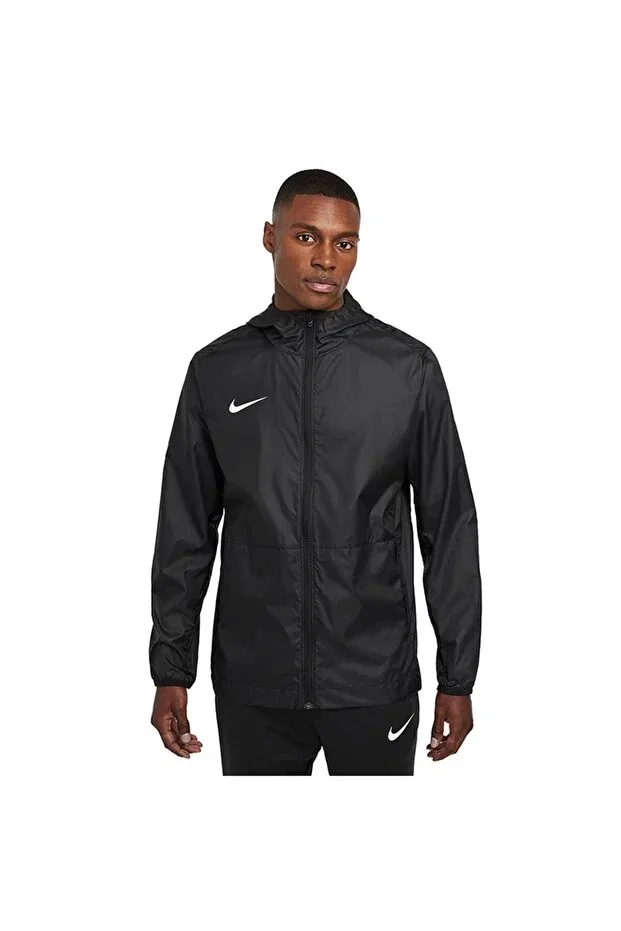 Мужская куртка-дождевик с капюшоном Nike, Black