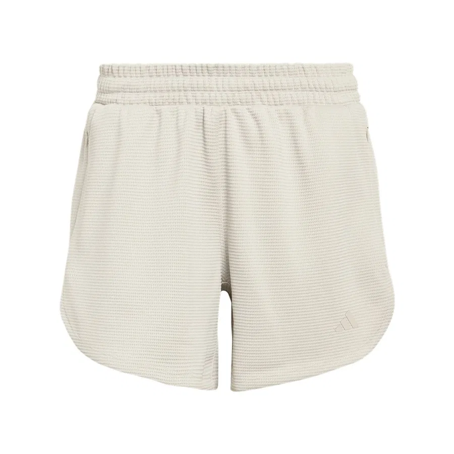 Женские спортивные шорты Waffle Pacer, adidas, Бежевый