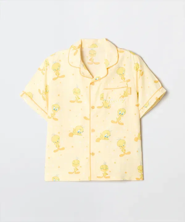 Пижама Blooming Twitty, Spao Kids, желтый — фото 2
