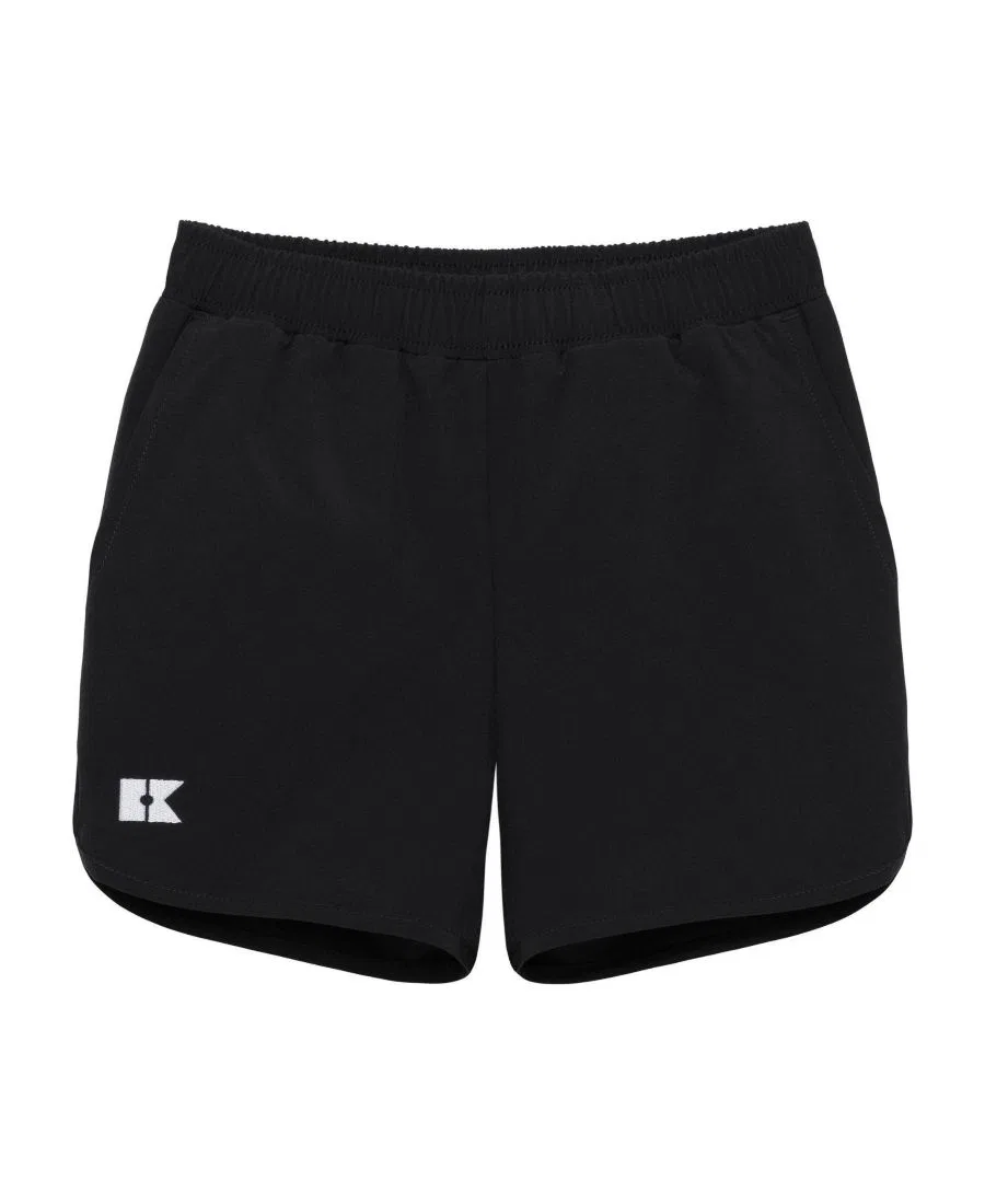 Шорты с подкладкой с принтом Courtside Kids, Black