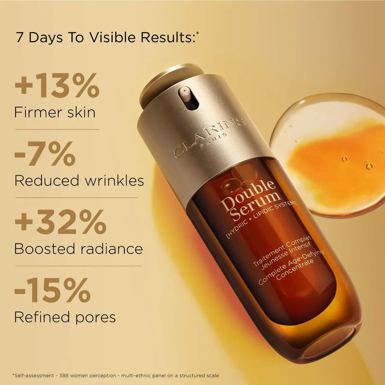 Сыворотка для лица 75 мл двойная Clarins, Double Serum — фото 2