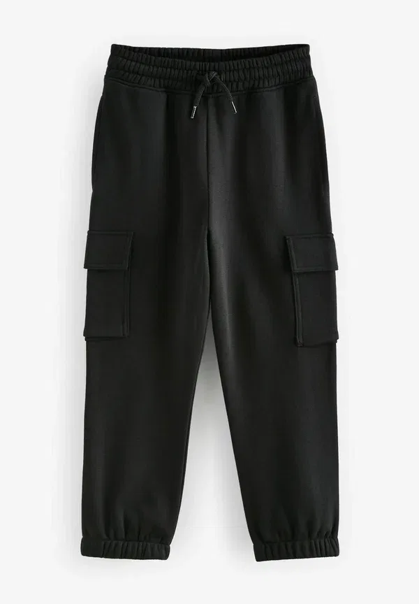Брюки карго из хлопка и полиэстера Joggers 2 pack Next black grey, черный/серый — фото 4