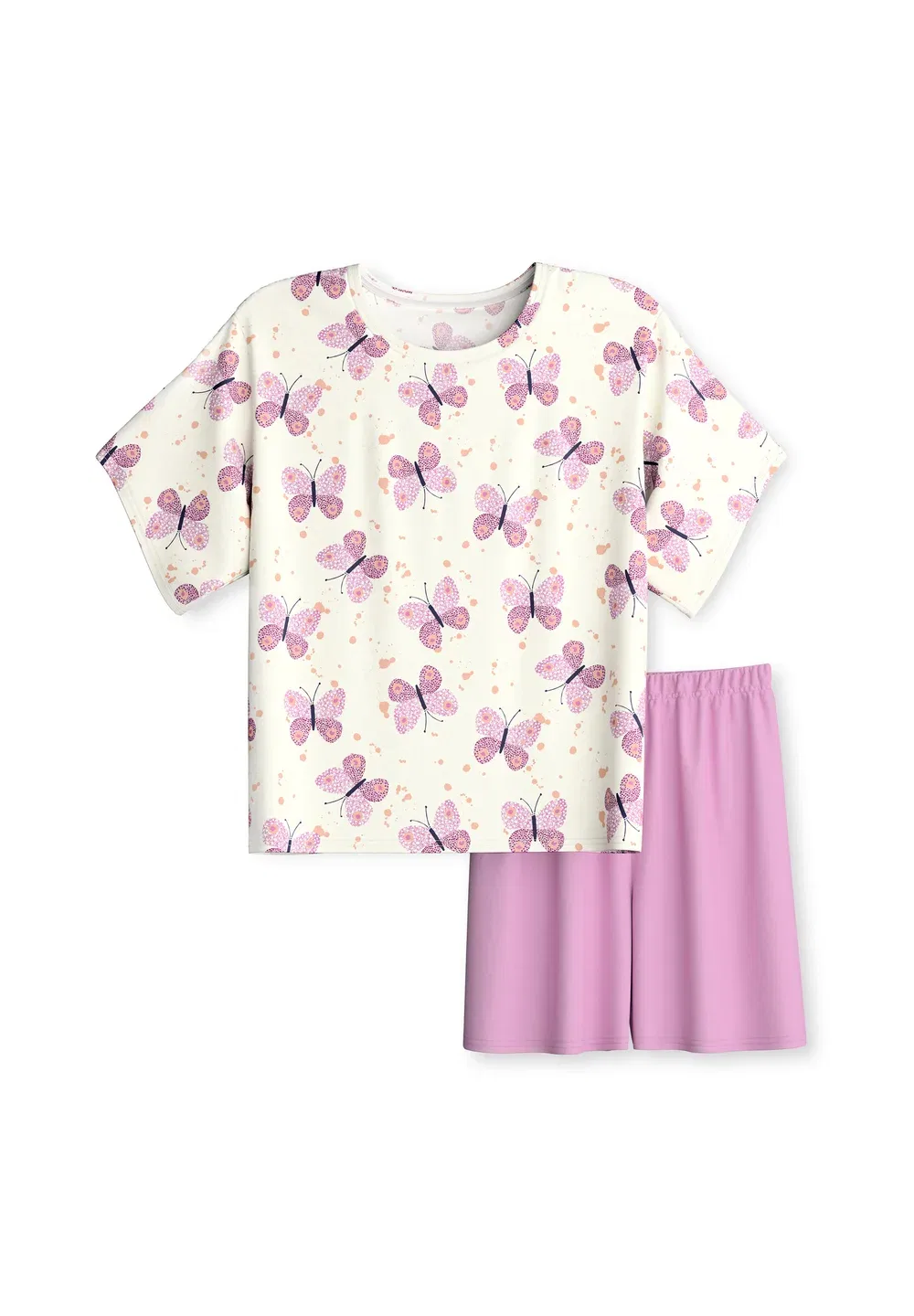 Kurz-Set - пижамный комплект Calida, Bubble Gum Pink