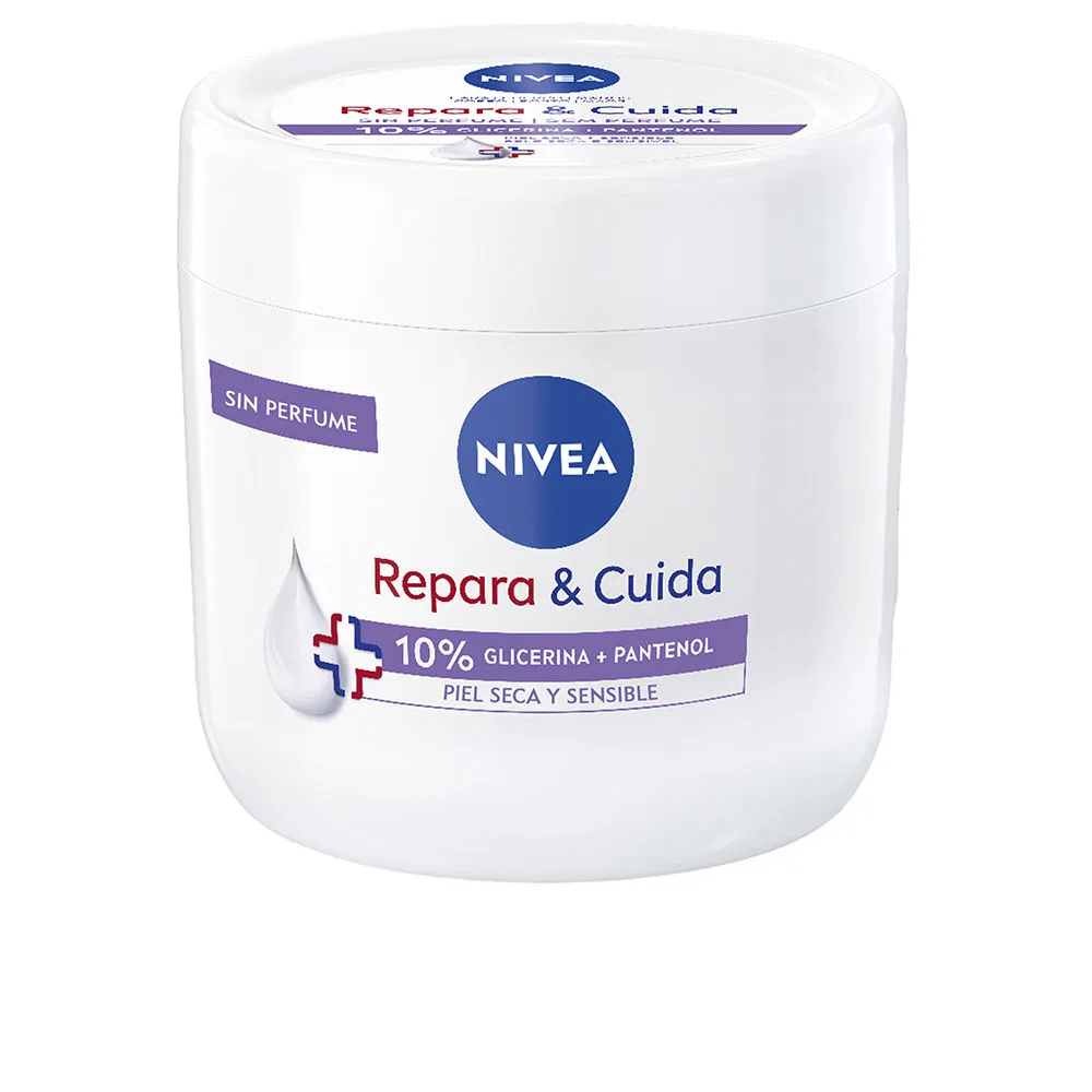 Крем для тела с 10% глицерином и пантенолом, 400 мл Nivea