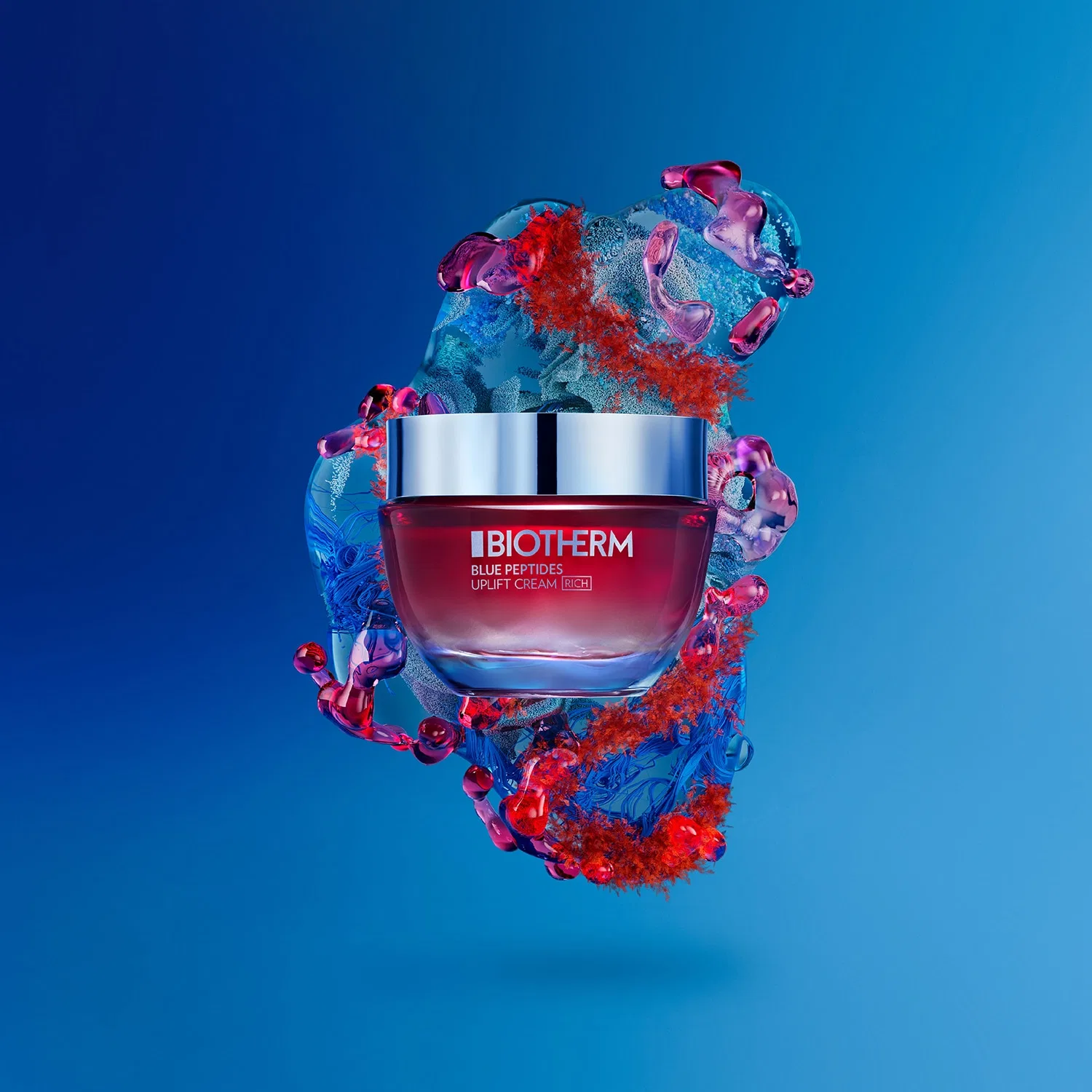 Крем для лица с лифтинг-эффектом 50 мл с коллагеном BIOTHERM, Blue Peptides Uplift Cream Rich — фото 4