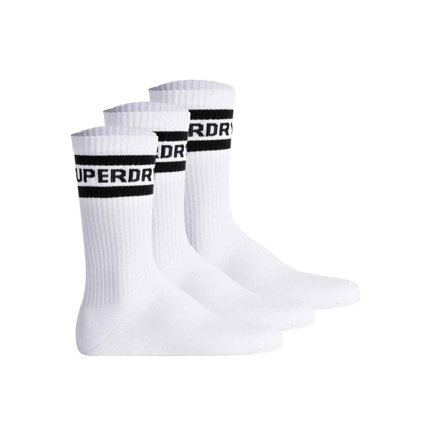 Мужские короткие носки с технологией COOLMAX Superdry, White
