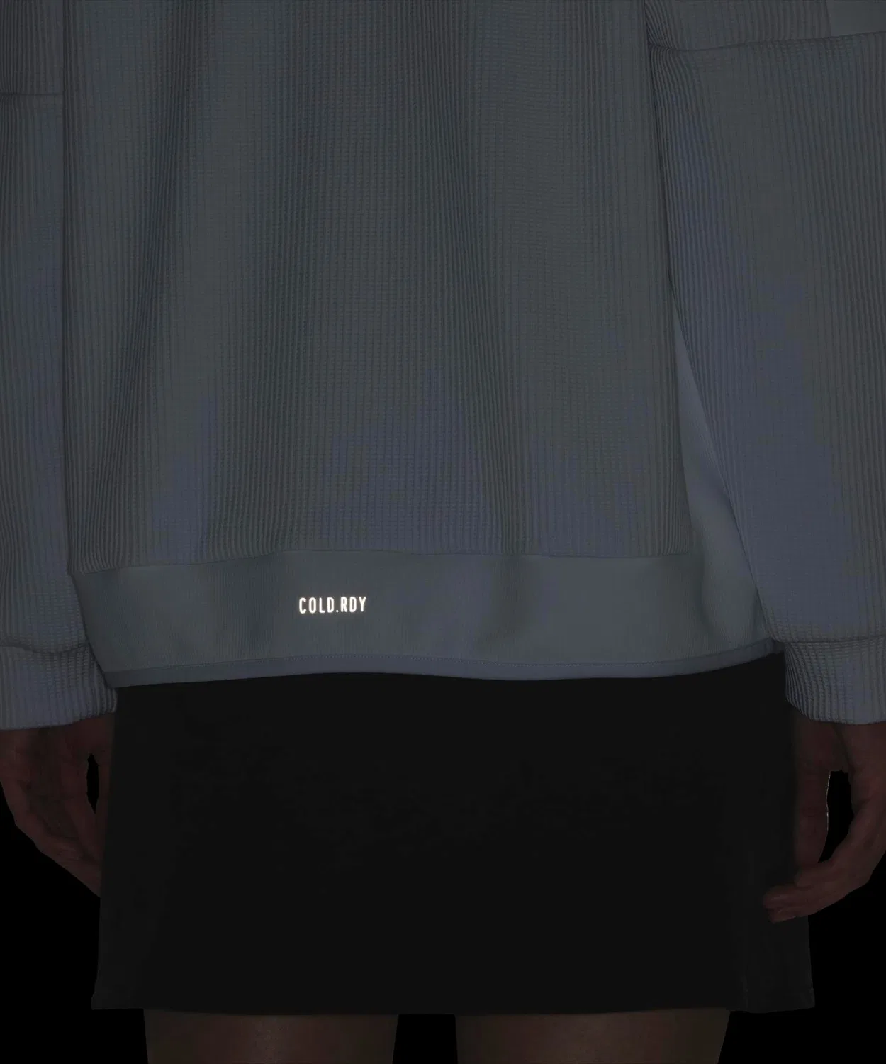 Женская куртка свободного кроя COLD. RDY Adidas, Белый — фото 4