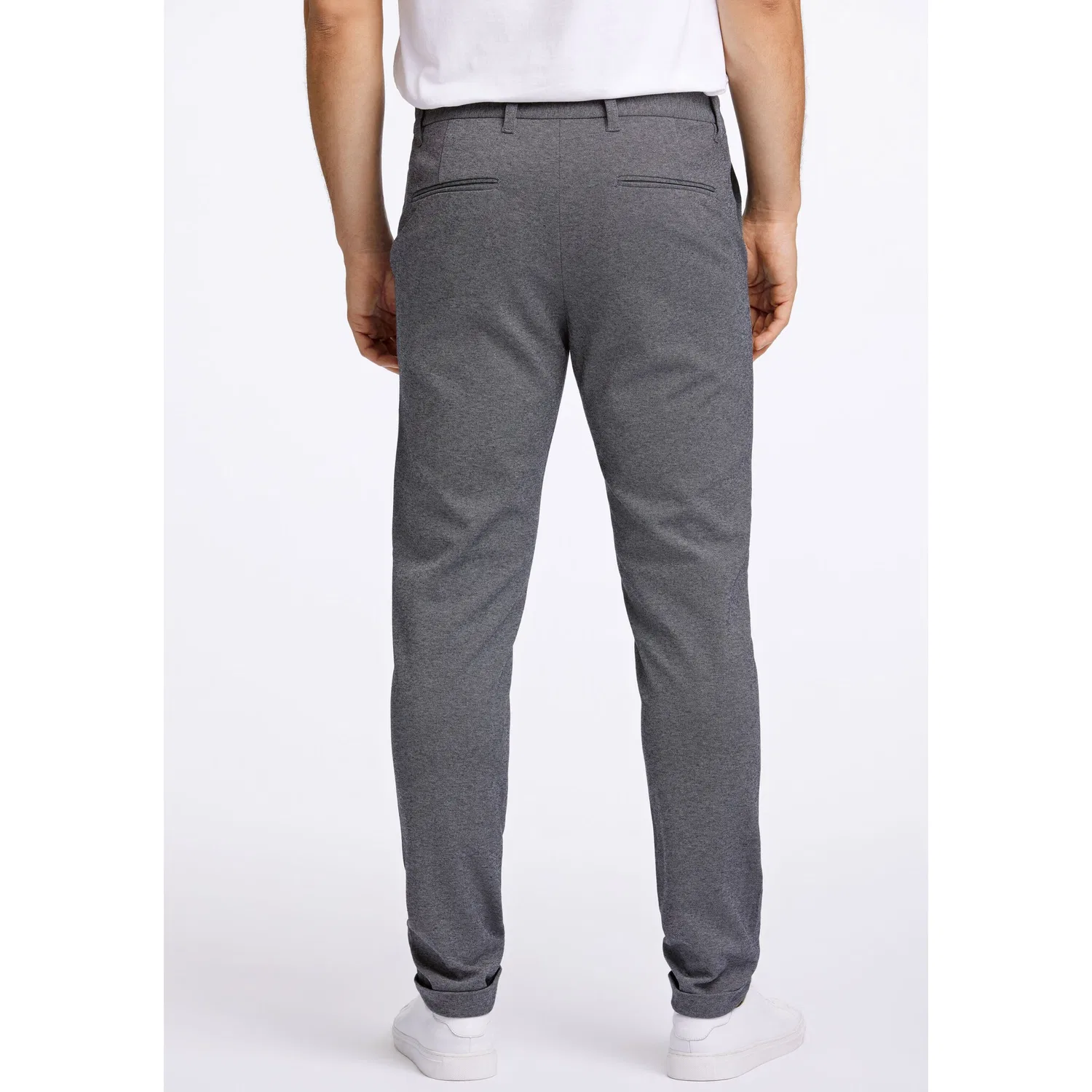 Детские брюки из стрейч-ткани Slim Fit Lindbergh, Grey Mix — фото 2