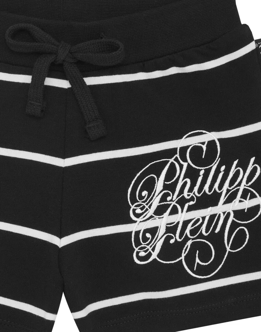 Шорты Philipp Plein Regular, черные — фото 3