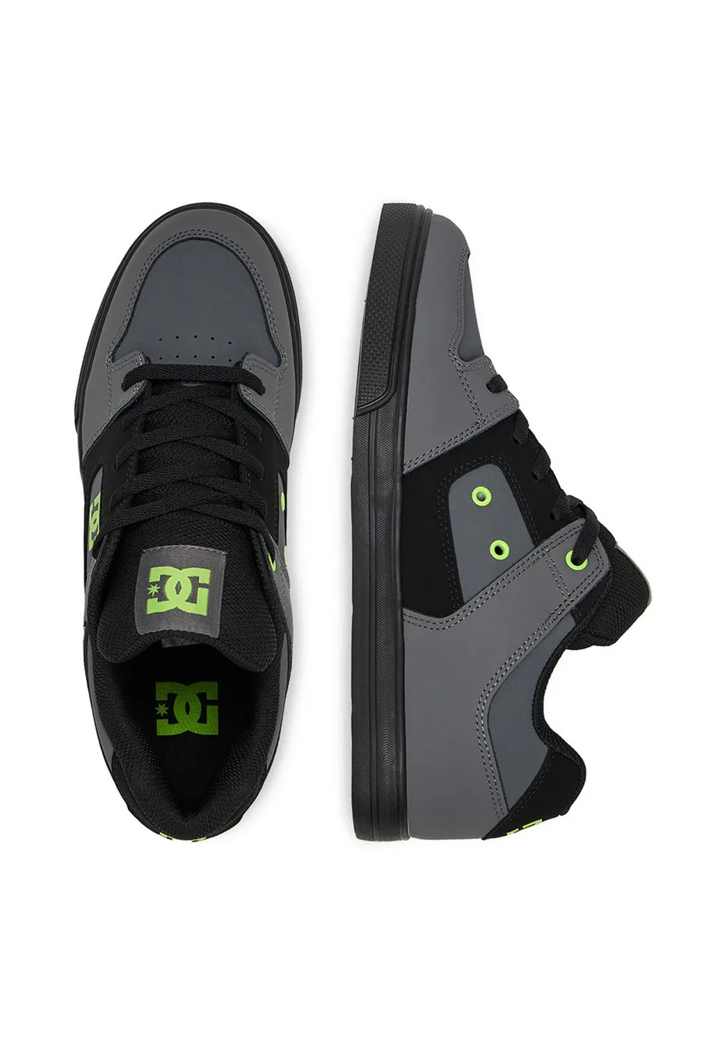Кроссовки для мальчиков eo-pure dc01783003 - кроссовки Dc Shoes, Gray — фото 3