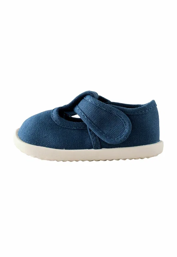 Ботинки на липучке с круглым носом Crawler T-bar Baby Shoes Next, темно-синий — фото 2