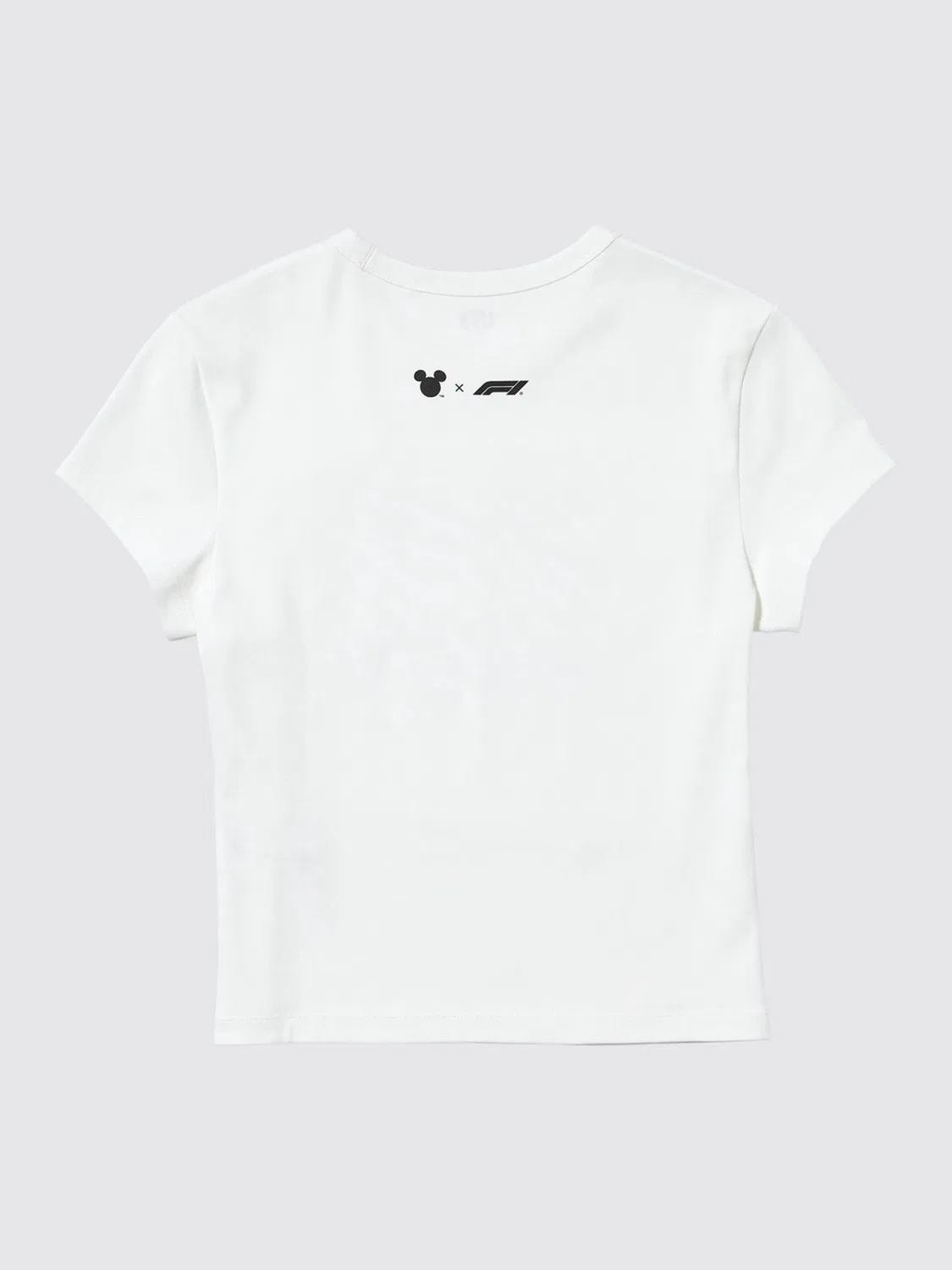 Футболка с принтом Disney x F1 Uniqlo, белая — фото 4