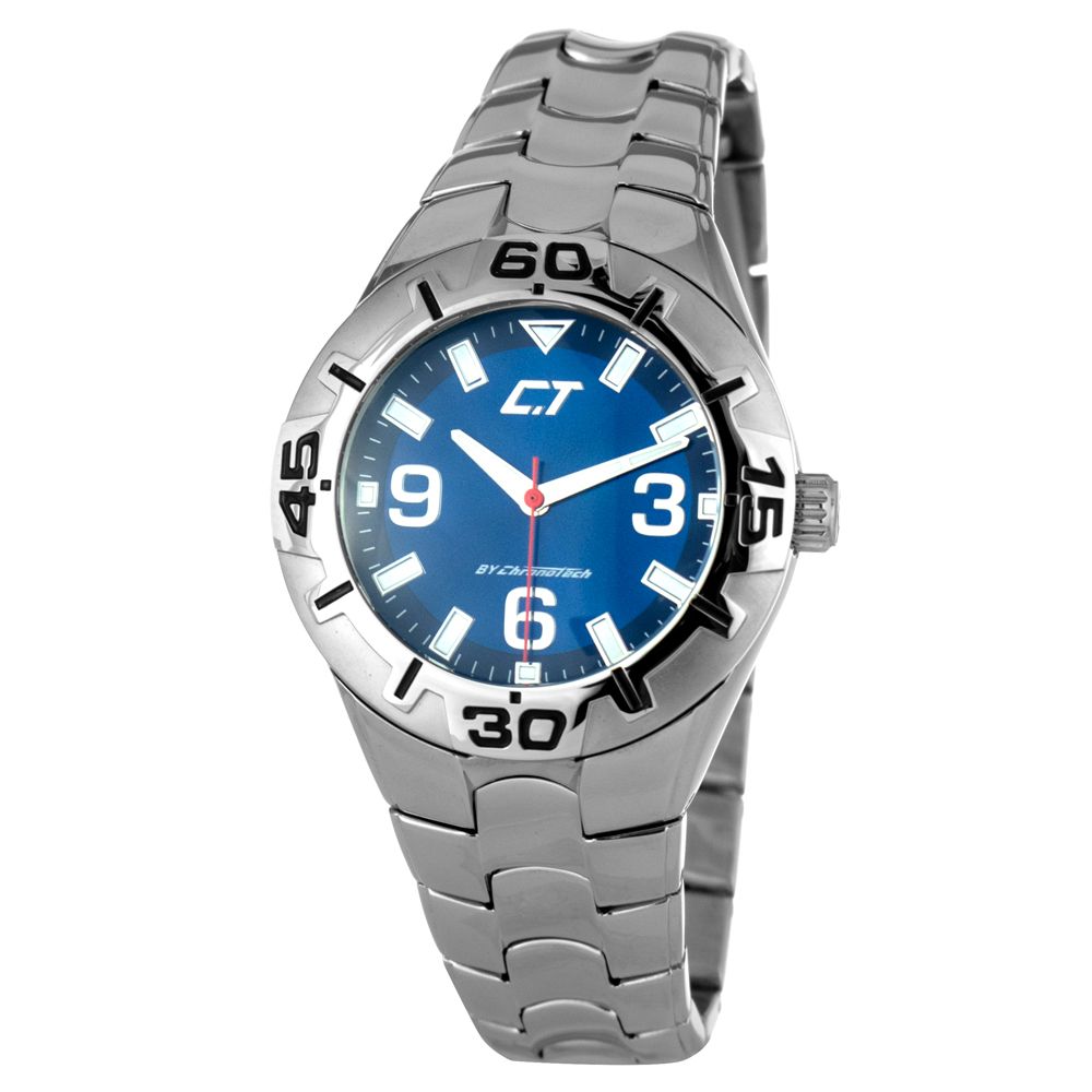 

Часы Chronotech SteelWatch, серебряный