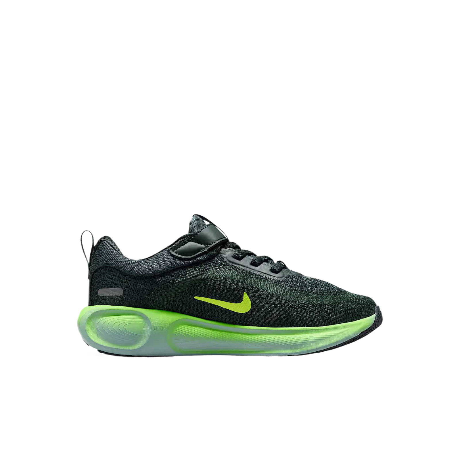 Nike Stellar Ride низкие детские беговые кроссовки Seaweed Green — фото 3
