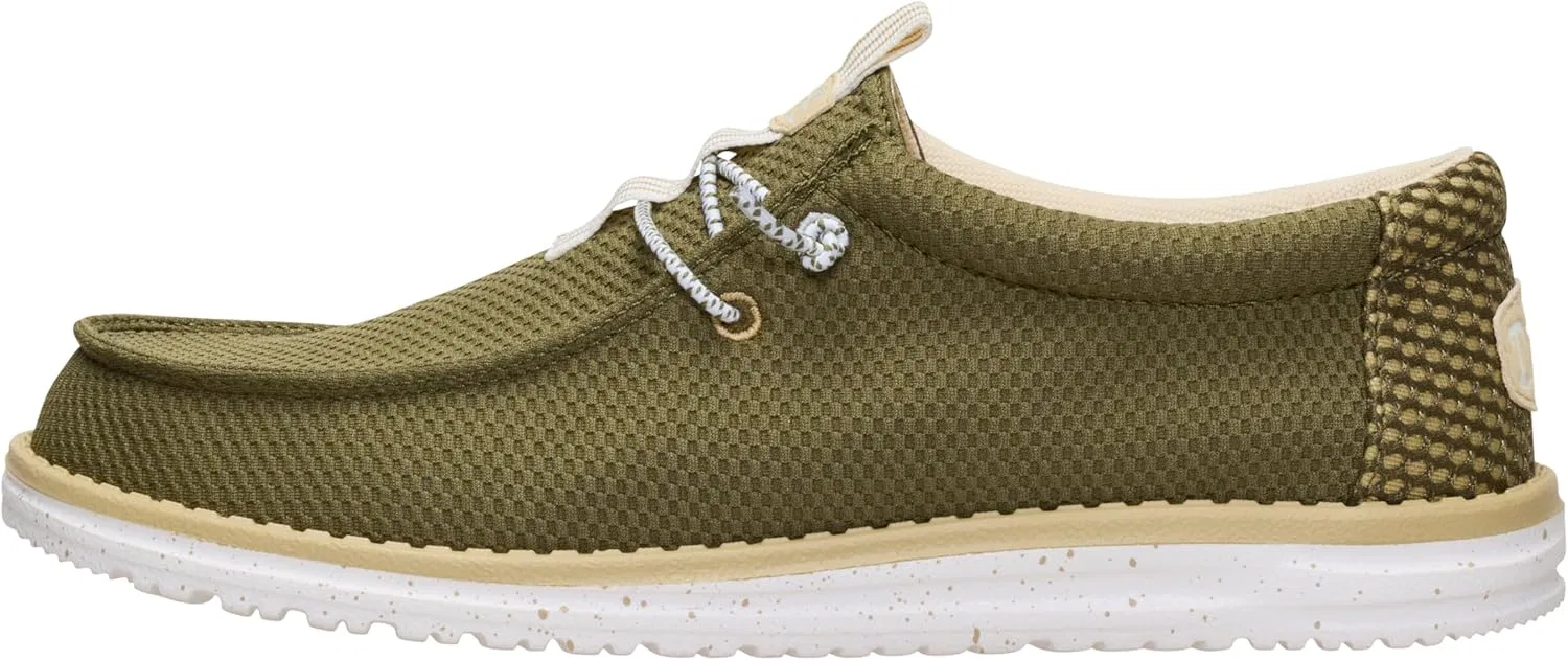 Лоферы повседневные HEYDUDE, Winter Green/Multi
