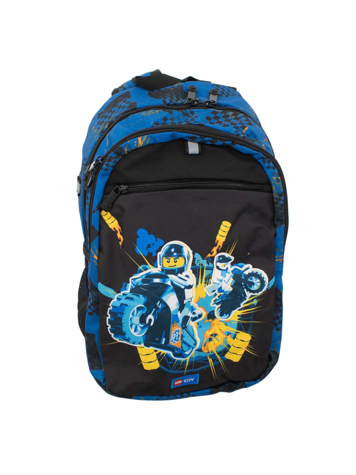 

LEGO Рюкзак City Race Extended синего цвета