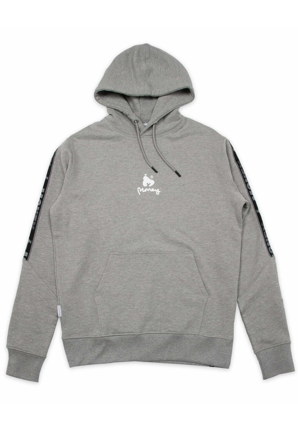 

Толстовка SPEED MONEY TAPE HOODED SWEATSHIRT Money Clothing, цвет grey melange
