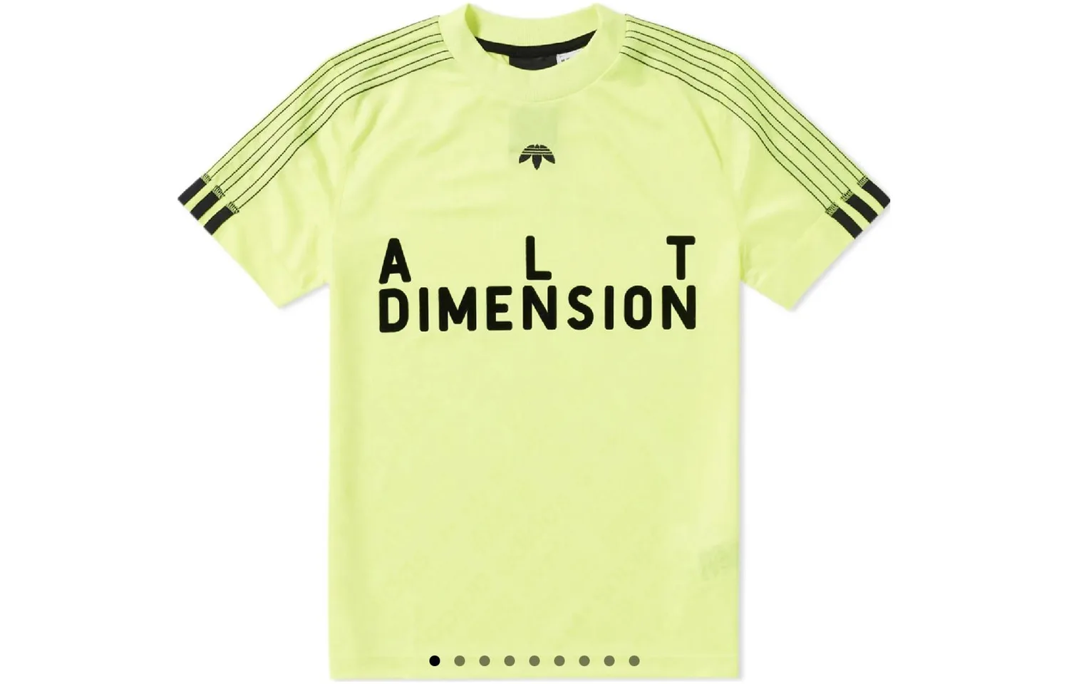 Adidas Originals Футболка мужская Sun Yellow с круглым вырезом умеренного прямого кроя