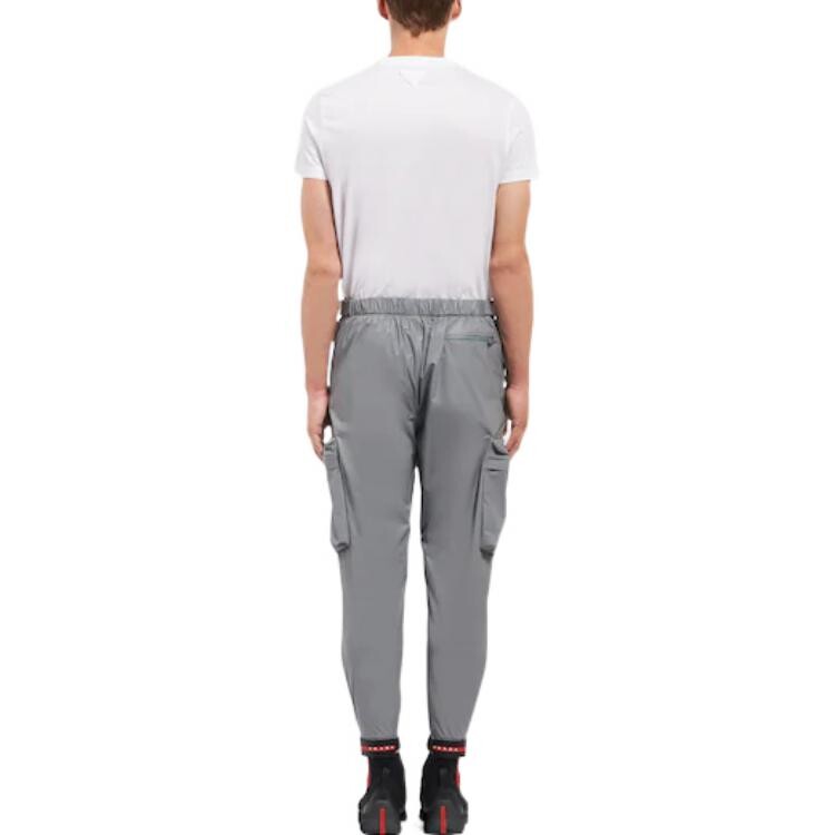 

Брюки-карго мужские серебристые Prada, цвет Silver