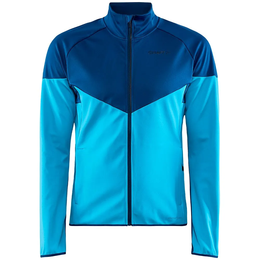 

Куртка Craft Glide Block softshell, синий