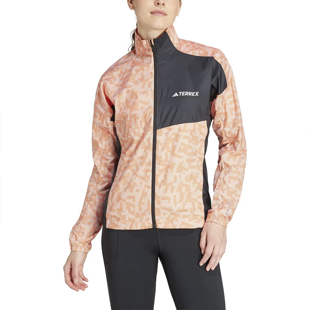

Куртка adidas Terrex Trail Running Windbreaker, оранжевый