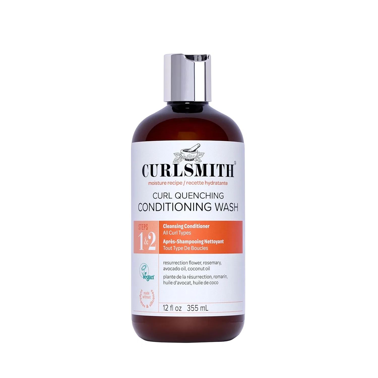 Кондиционирующий шампунь-ко-вош «Curl Quenching Conditioning Wash» 2 в 1 от Curlsmith