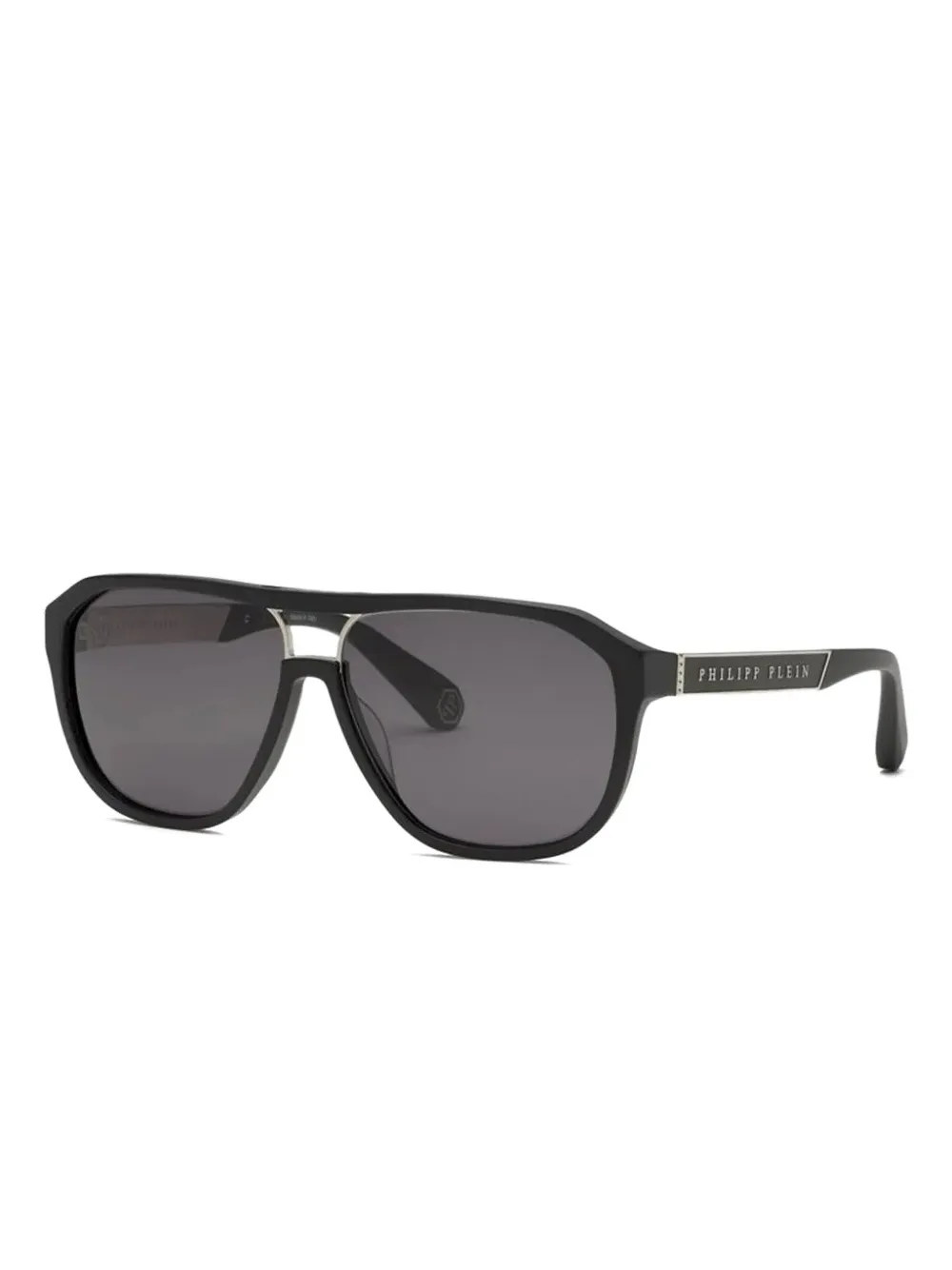 

Солнцезащитные очки в оправе «пилот» Philipp Plein Eyewear, черный