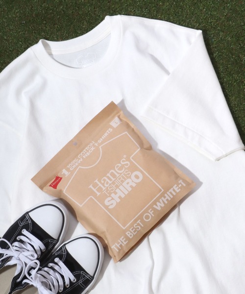 

Футболка Hanes SHиро с круглым вырезом, унисекс, белая, Белый, Футболка Hanes SHиро с круглым вырезом, унисекс, белая