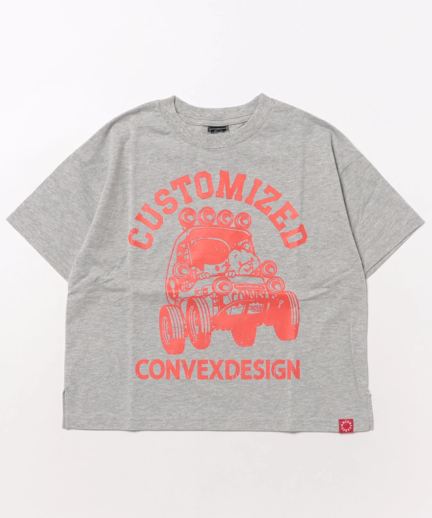 Детская футболка CONVEX Offroad Wide-T угольно-серая — фото 4