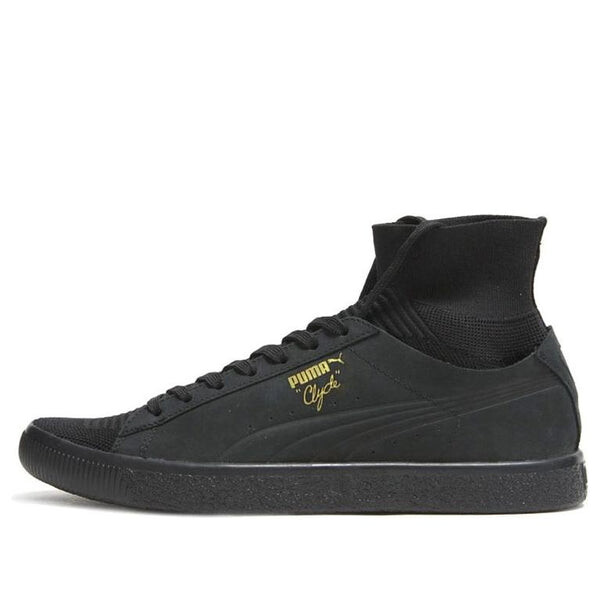 

Кроссовки clyde sock 'black' Puma, черный