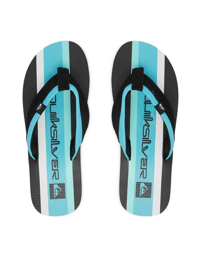Шлепанцы EO-QUILTED DUNE CQ10050BBA черного цвета Quiksilver