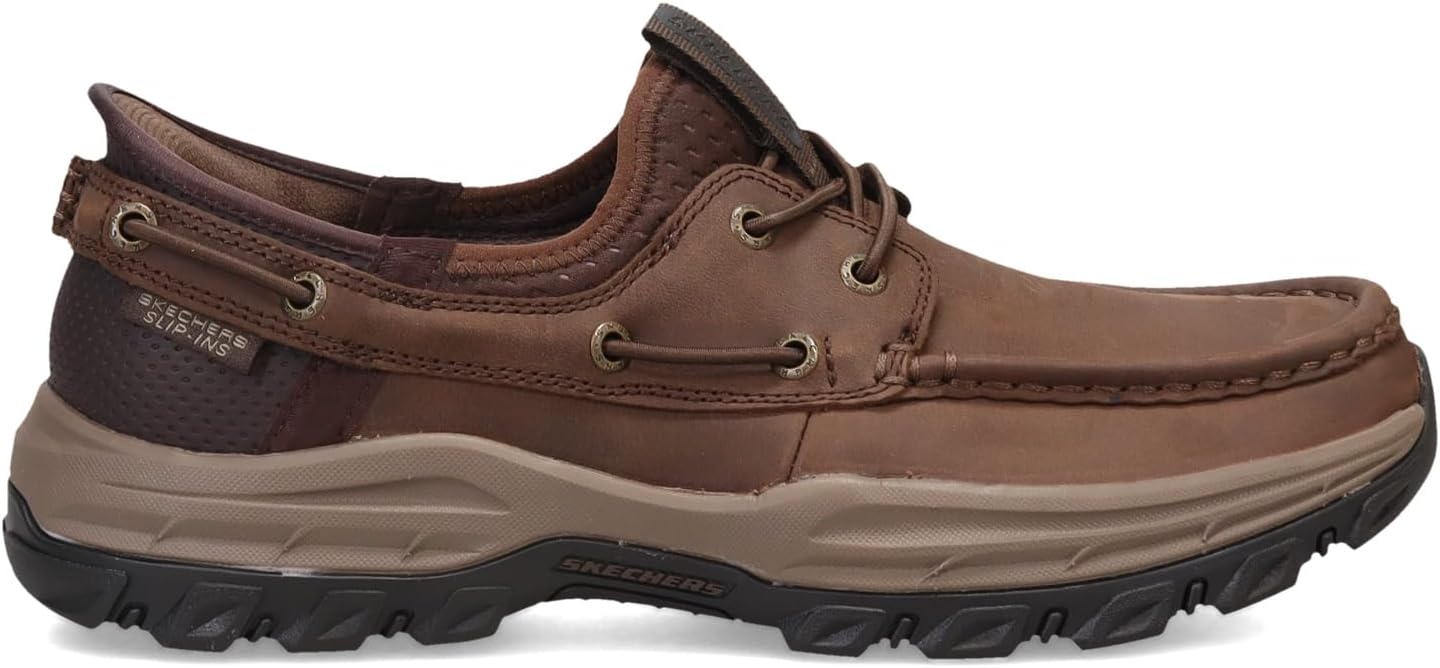 Мужские слипоны Skechers Knowlson Shore Thing без шнурков, Cocoa — фото 3