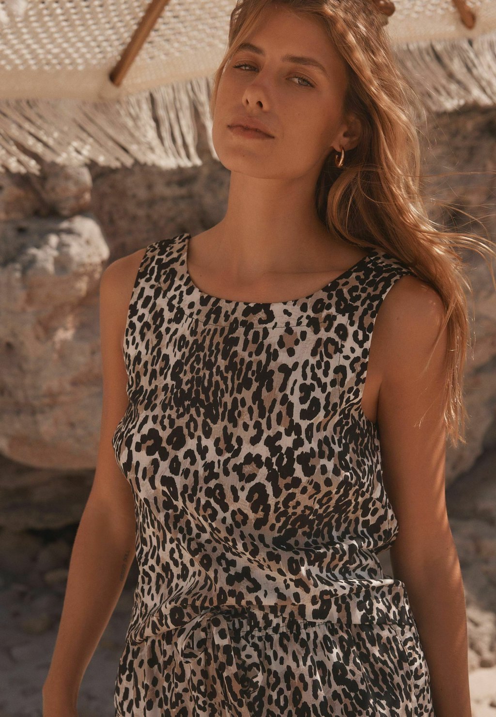 Топ REGULAR FIT - Blouse Next, светло-коричневый — фото 4