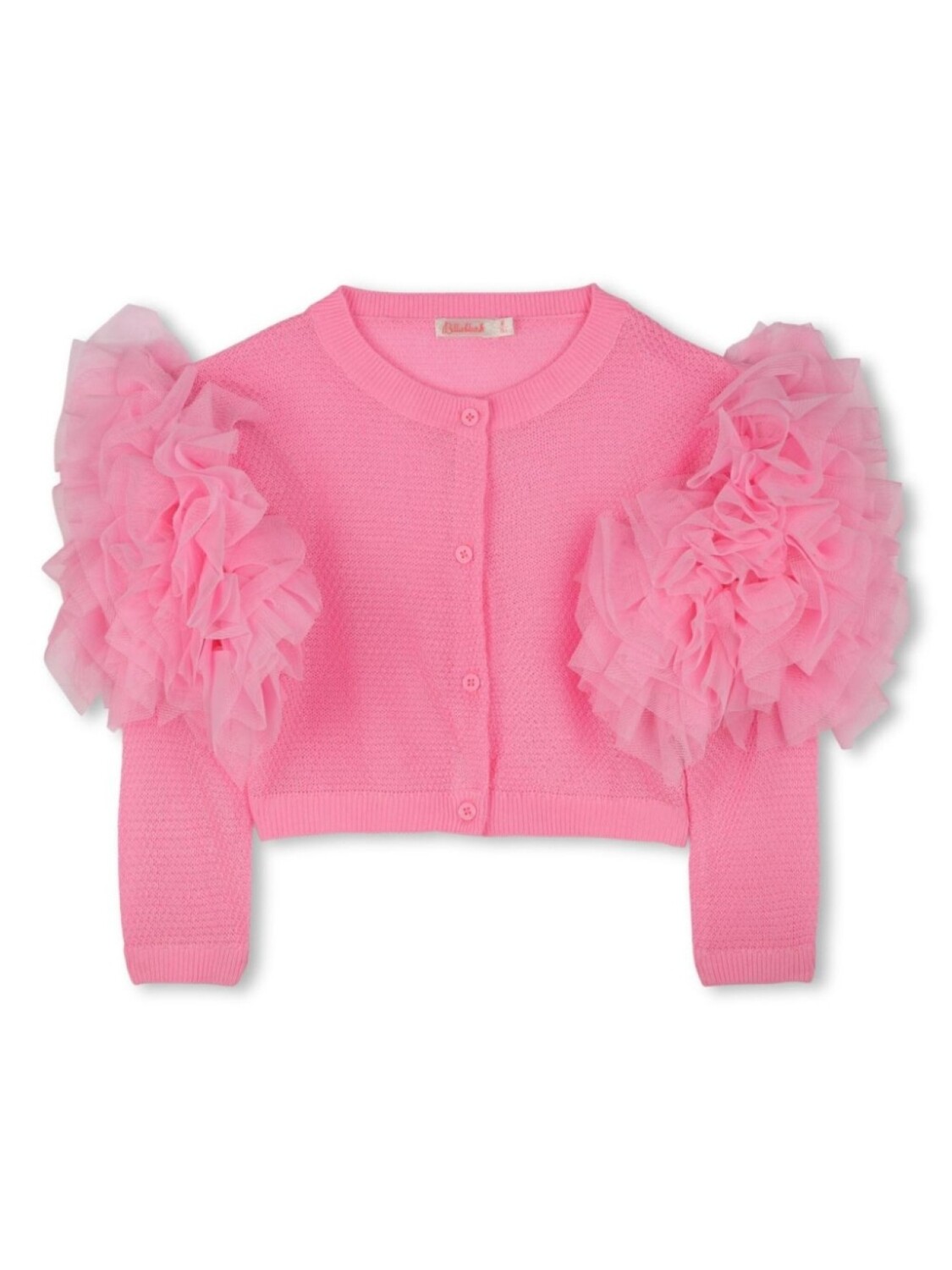 

Billieblush кардиган с оборками, розовый