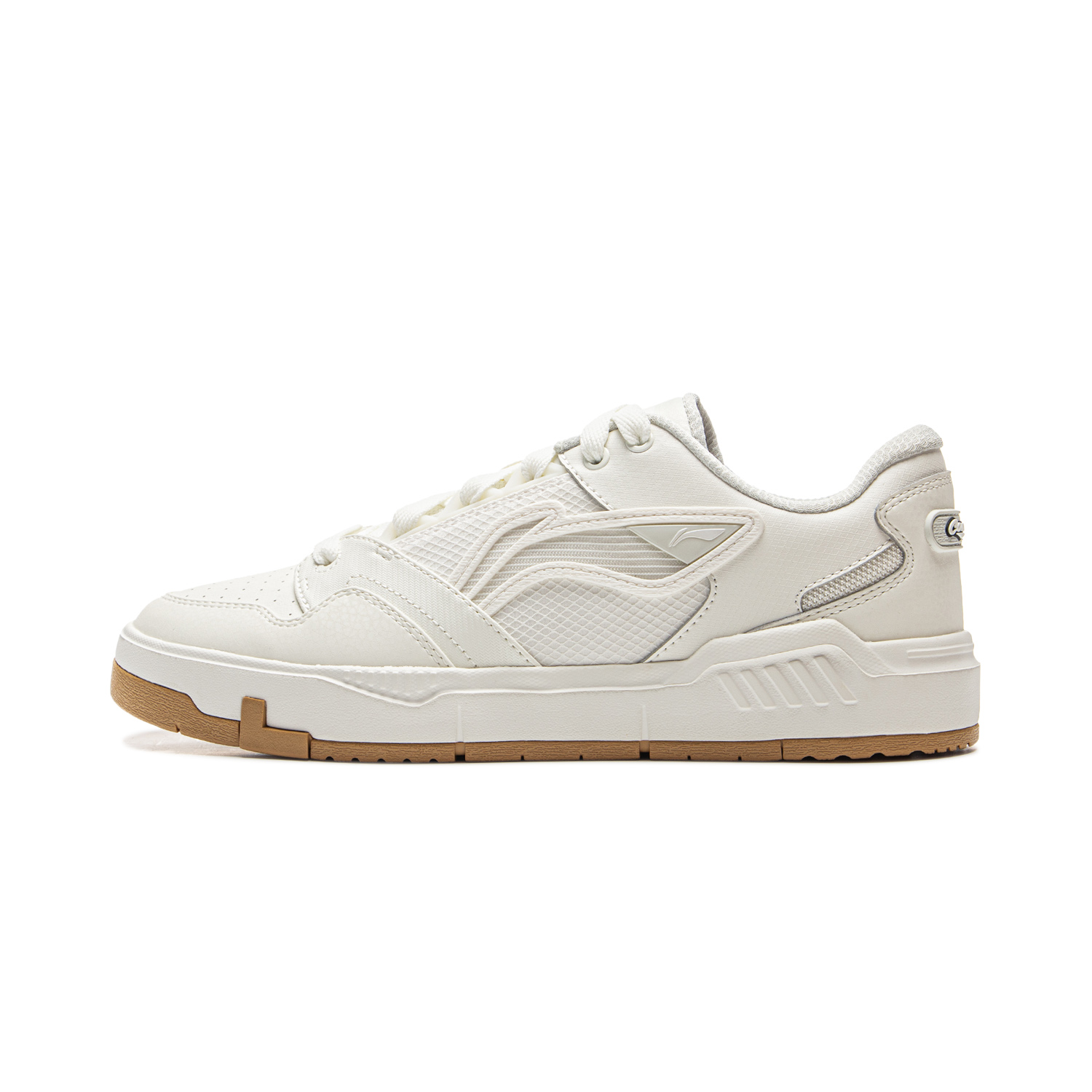 

LINING Кроссовки COMMOM 80s с низким верхом для скейтборда, противоскользящие, износостойкие, мужские, белые