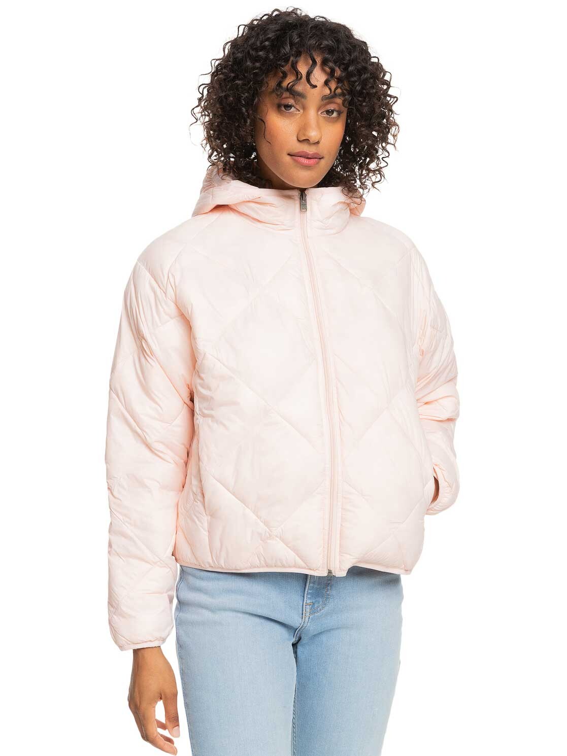 

Куртка Roxy WIND SWEPT HOODED, розовый