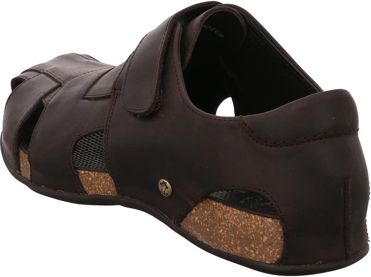 Мужские закрытые сандалии Panama Jack Fletcher Basics, Braun Marron C1 — фото 4