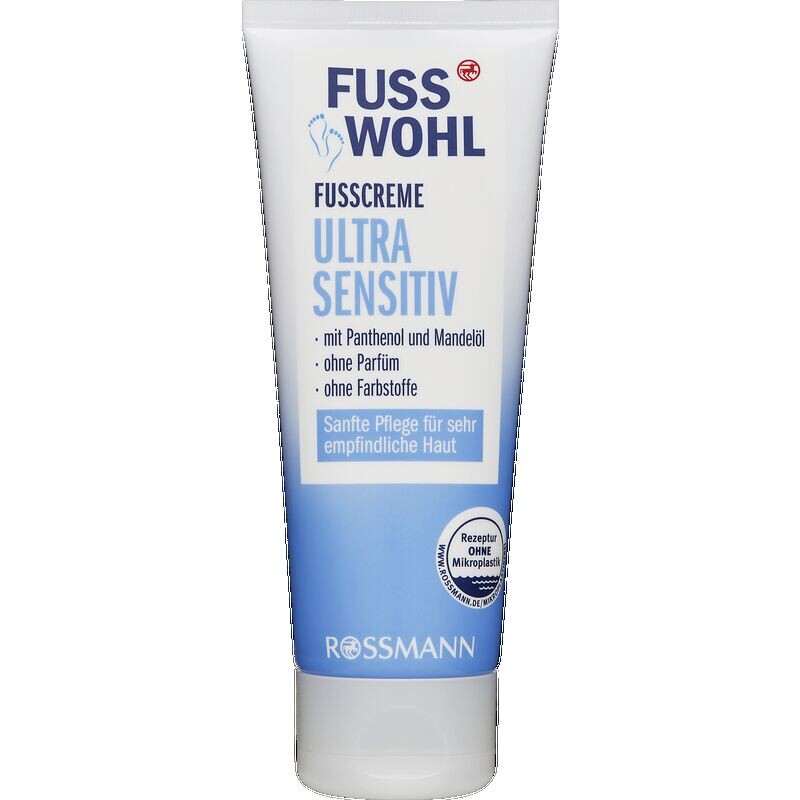 

Ультрачувствительный крем для ног FUSSWOHL, 75 ml