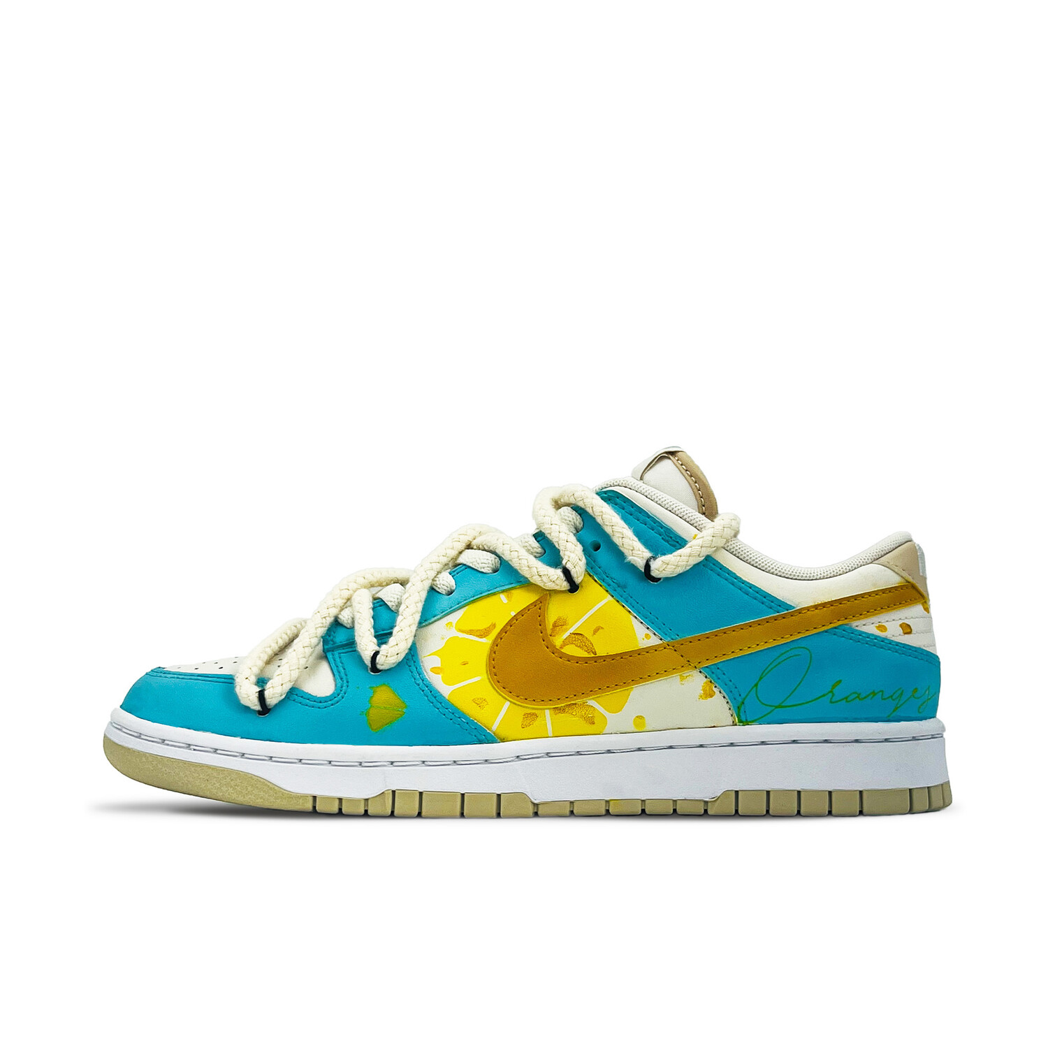 

Кроссовки Nike Dunk Skateboarding Shoes Men Low-top Lake Blue/yellow, голубой, Синий, Кроссовки Nike Dunk Skateboarding Shoes Men Low-top Lake Blue/yellow, голубой