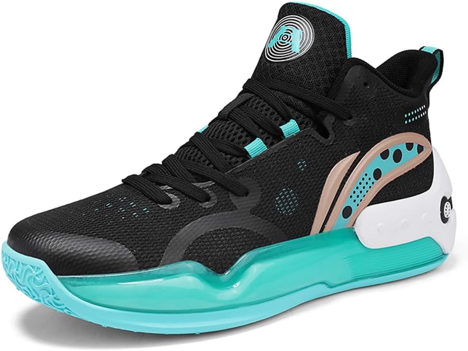 

Мужские баскетбольные кроссовки Mashangfu, мужские спортивные кроссовки для работы, прогулок и повседневной носки, черный