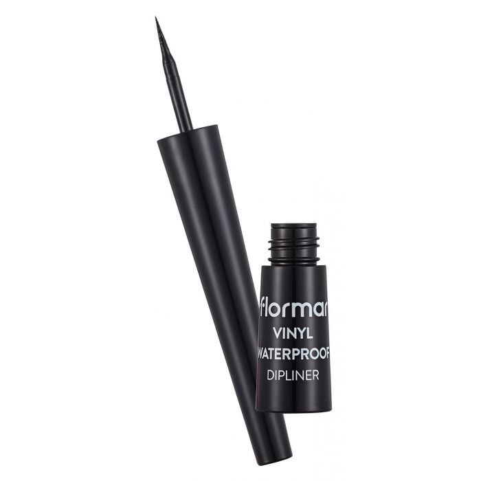 

Подводка для глаз Dipliner Eyeliner Vinyl Waterproof Flormar, Negro