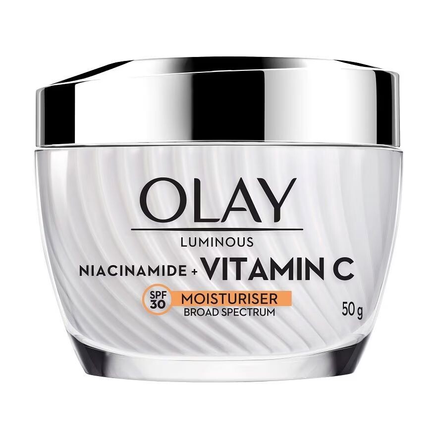 

Olay Светящийся увлажняющий крем с ниацинамидом и витамином С SPF30, 50 г, Orange