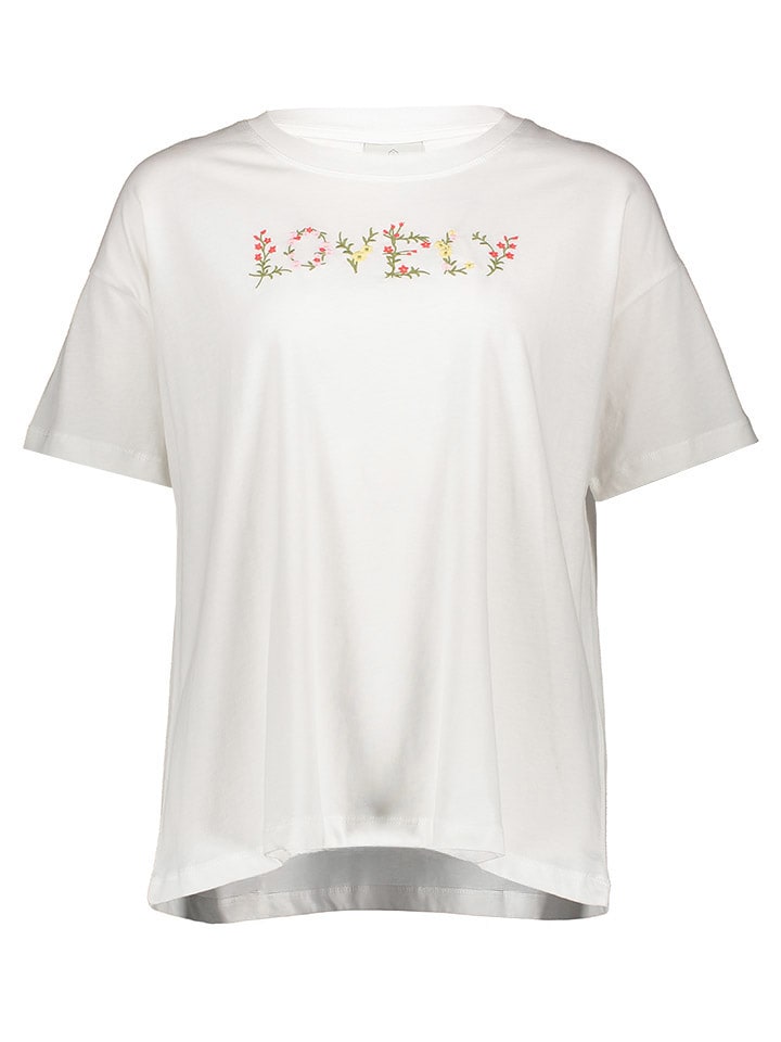 

Kaffe Белая футболка, Белый, Kaffe Белая футболка