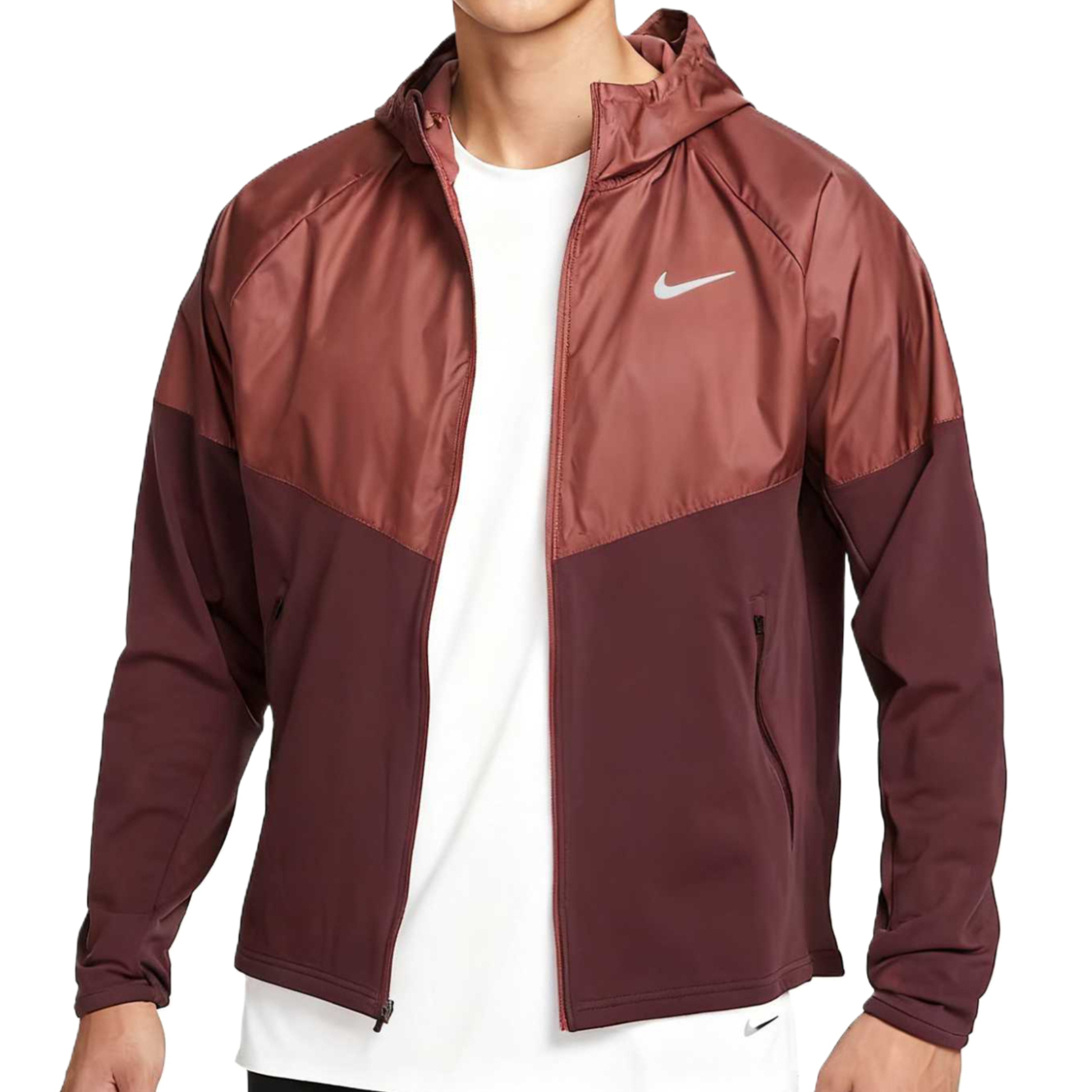 

Мужская зимняя куртка для бега repel Nike, красный