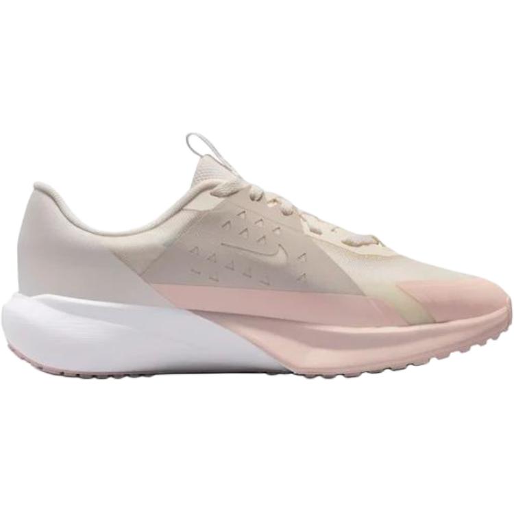 Nike Sonic Fly Low Top детские беговые кроссовки бежево-розовые Unisex — фото 3
